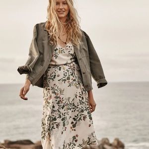 Amour Vert Varden Washable Silk Dress